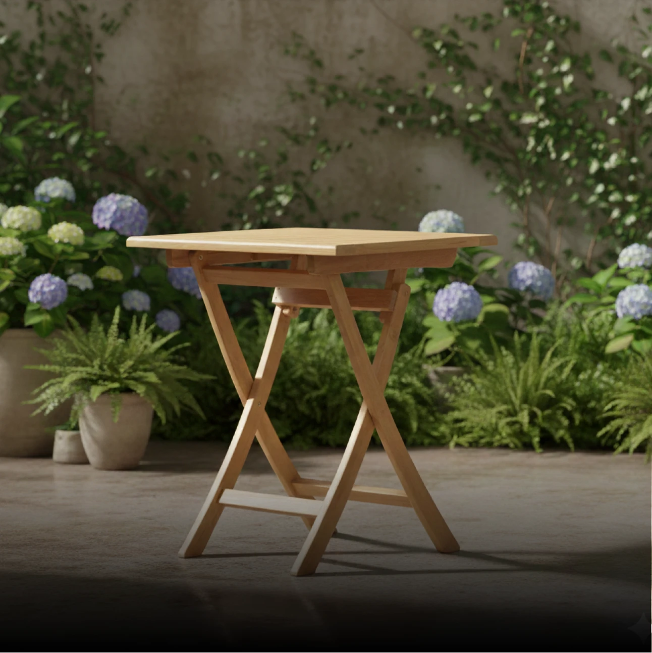 Tree Fold Table Fold Table - Kayuteak